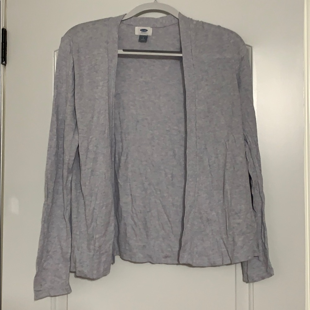 Old Navy gray blue cardigan size Large